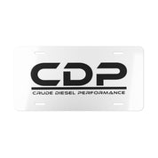 CDP License Plate (WHITE)