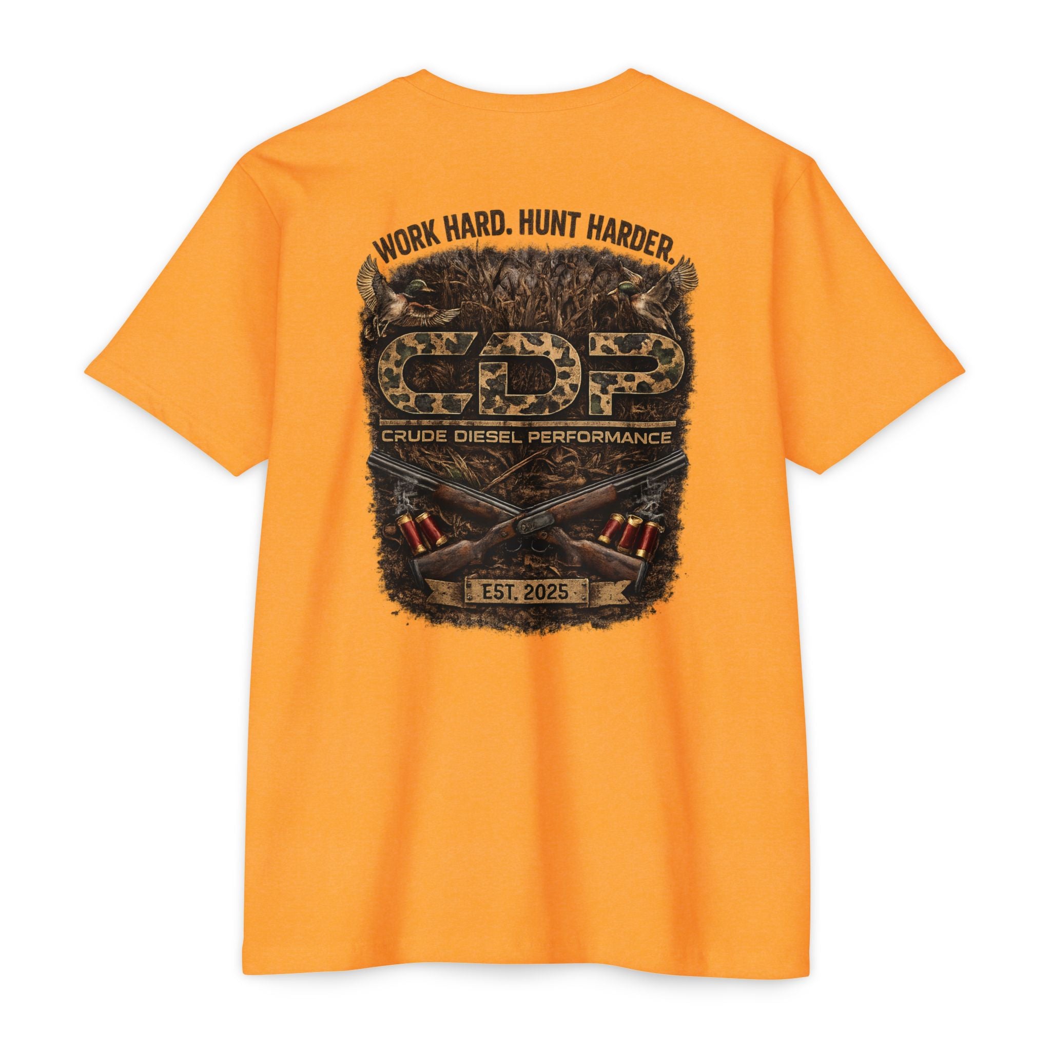 " WORK HARD, HUNT HARDER" CDP T-SHIRT