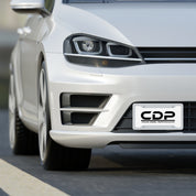 CDP License Plate WHITE