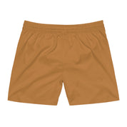 Men's CDP Swim Shorts (TAN - WHITE LOGO)