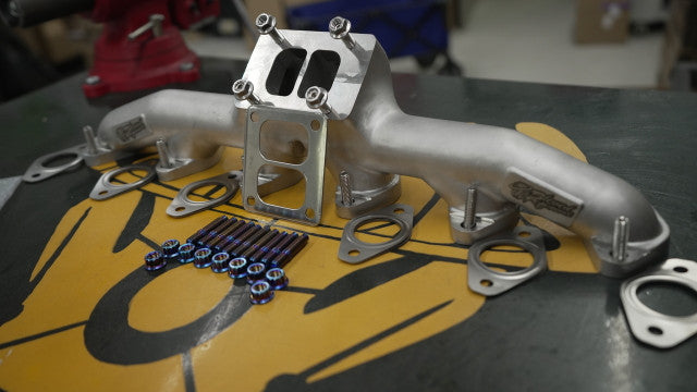 Blessed Performance Stainless Steel T4 2nd Gen Location Manifold- 1989-2024 Dodge 5.9L 24V Cummins